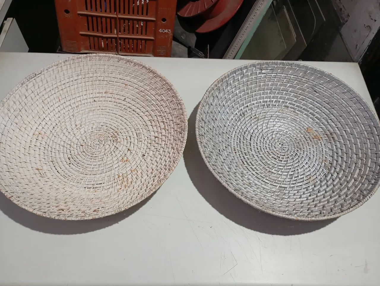 2 Cestos Decorativos 