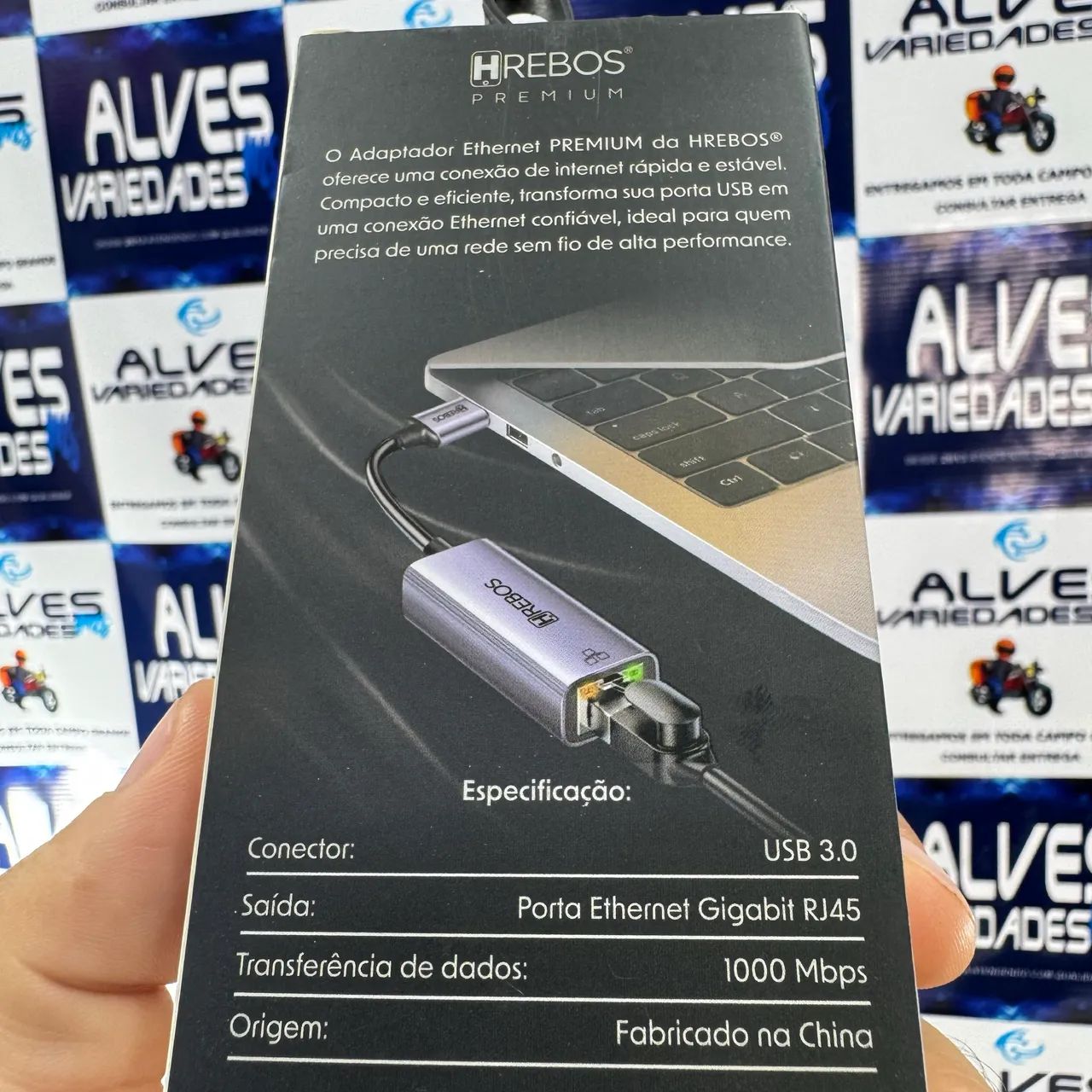 Adaptador de rede USB gigabit 3.0 - Foto 2