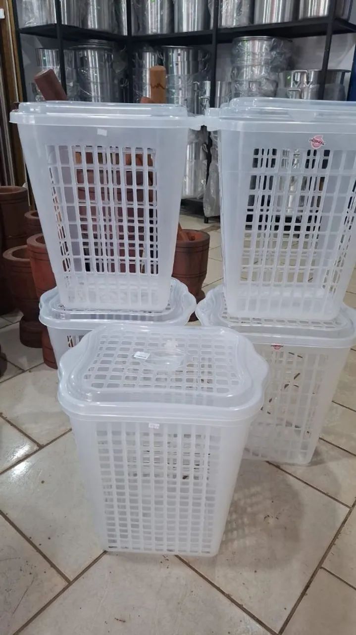 Cesto grande  para roupa 