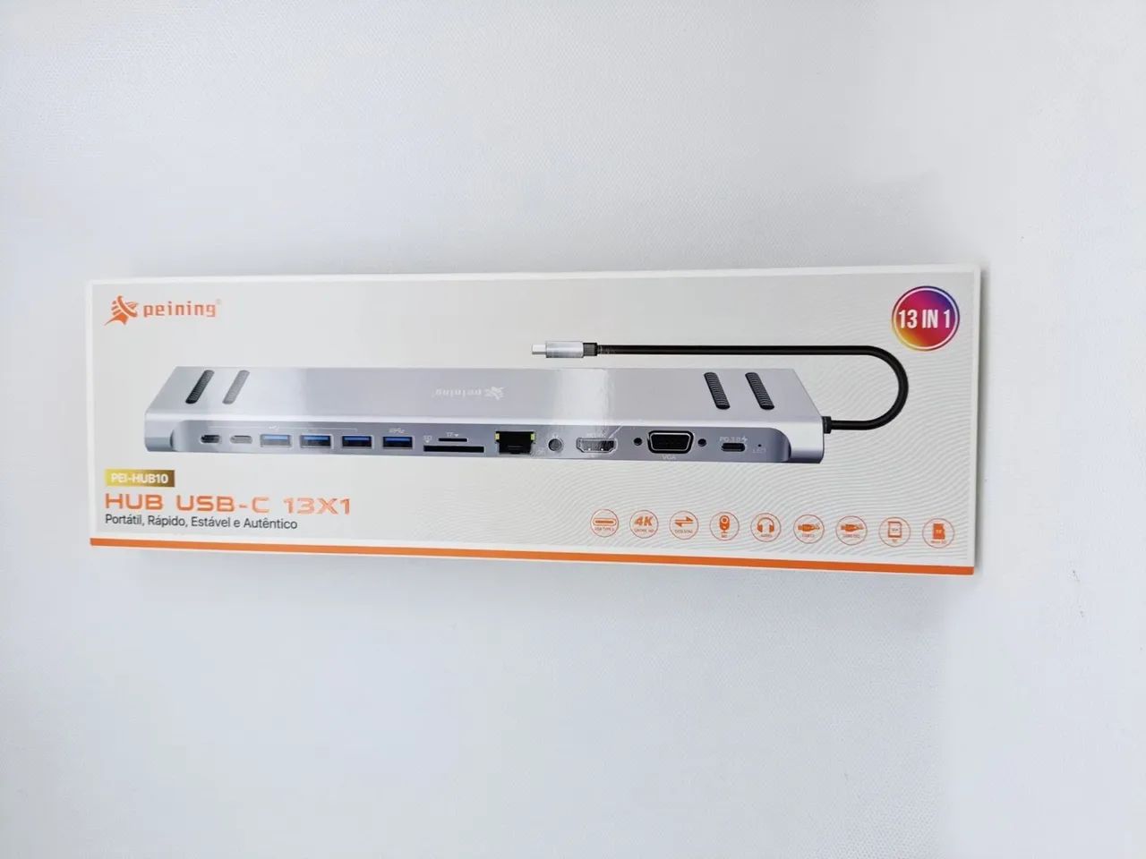 Hub USB-C 13 em 1 Peining PEI-HUB10