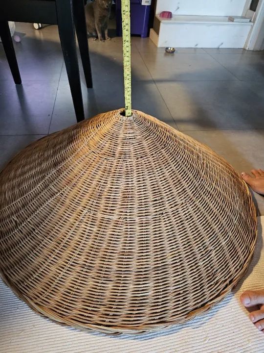 Pendente de luz Fibra Natural - Foto 6