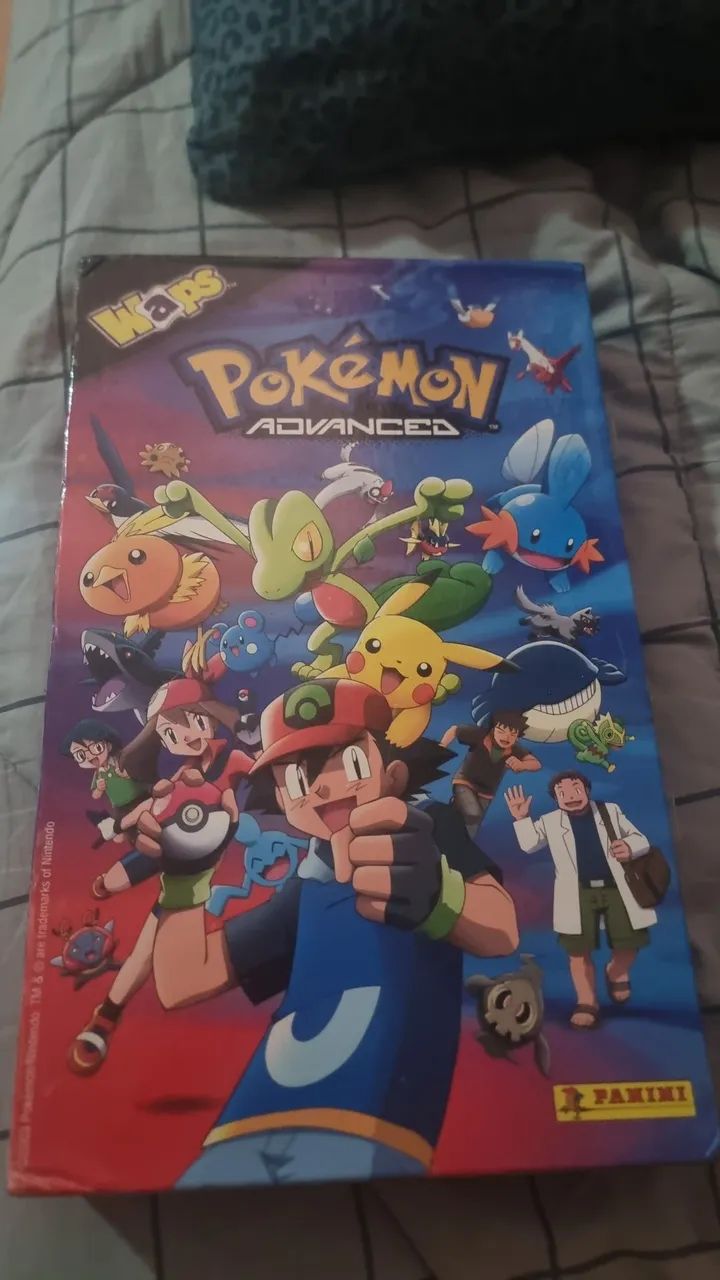 Vendo Pasta Maleta Case Pokémon Waps Advanced Panini anos 2000