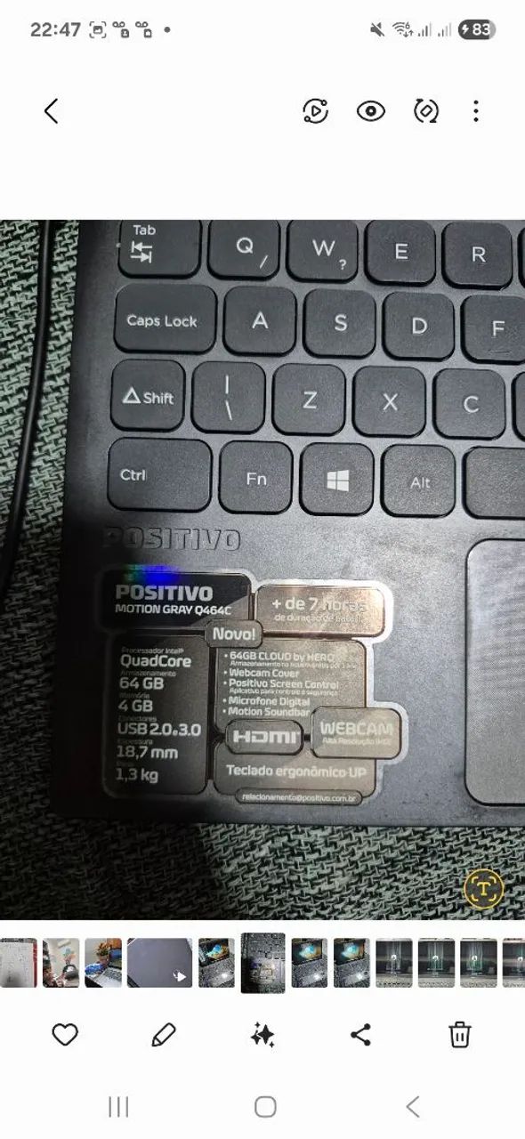 Notebook Postivo  - Foto 2