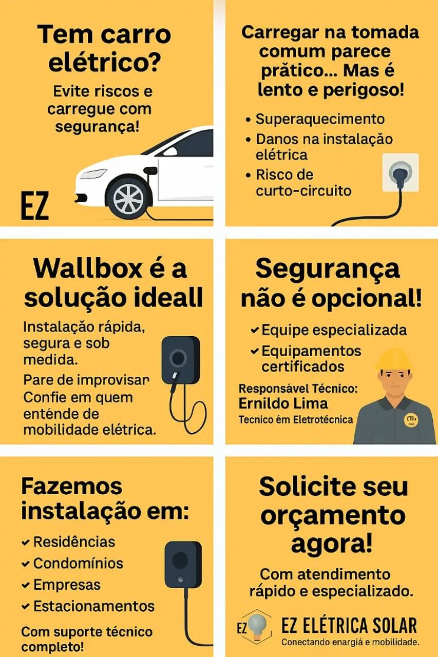  Instalação de Carregador para carro elétrico-Wallbox-Pernambuco - Foto 5