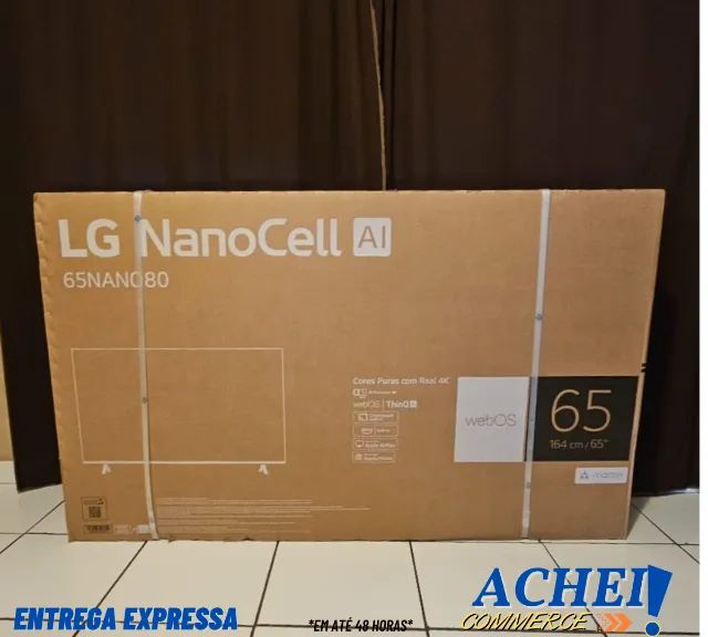 Smart Tv LG 65 Nano - Novo