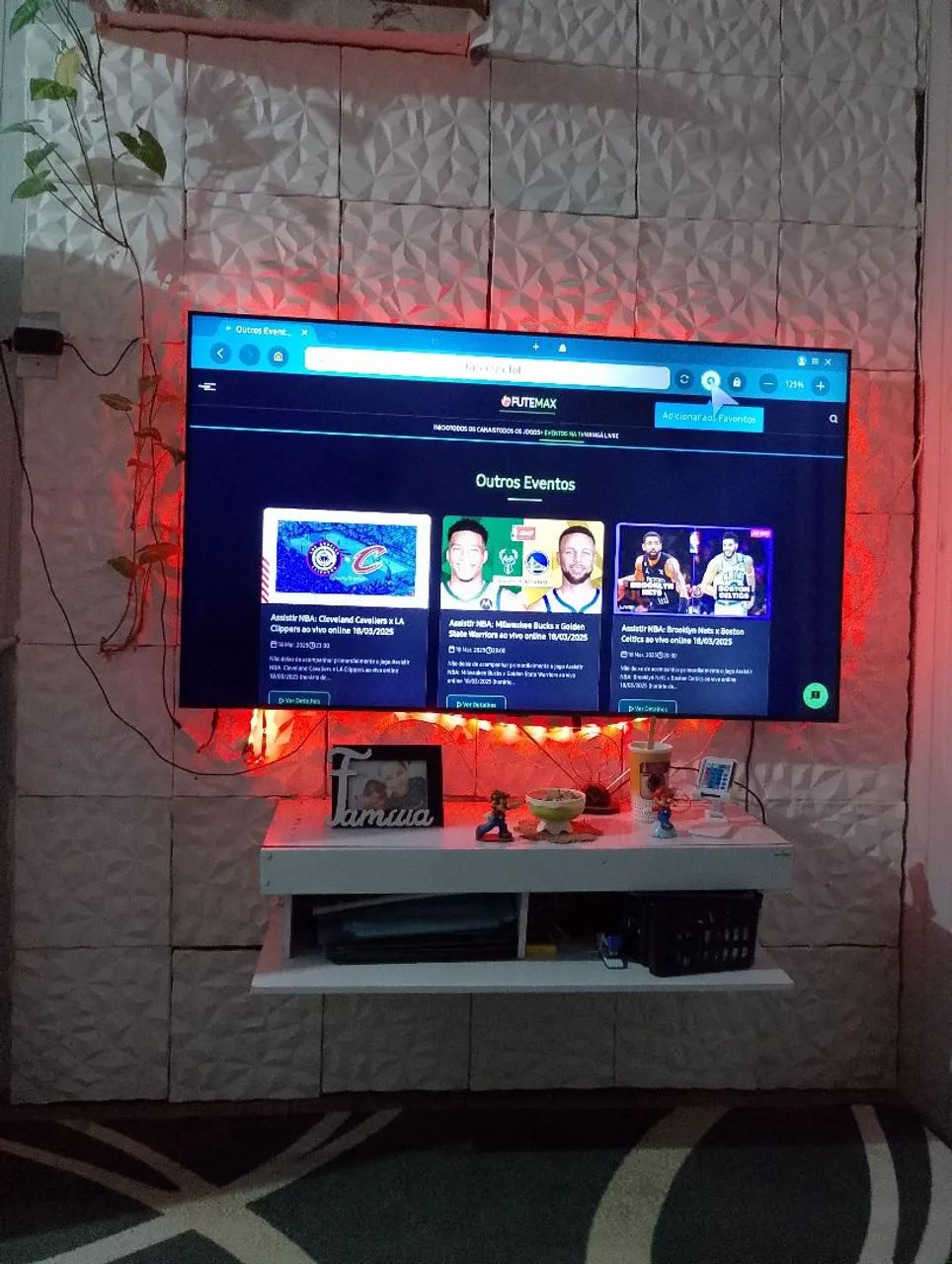 Vendo tv Samsung 58 polegadas smart retirar ou entrego em pelotas não vendo via app  - Foto 3