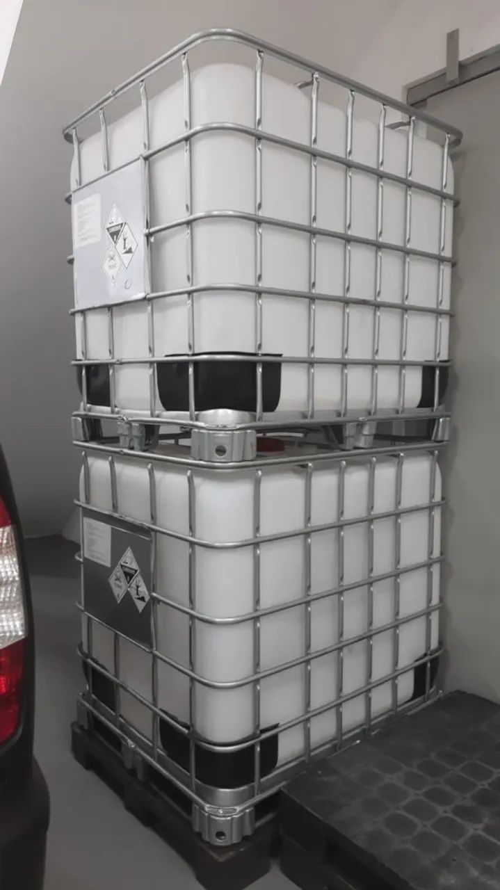 Container IBC 1000 litros limpos e sem cheiro