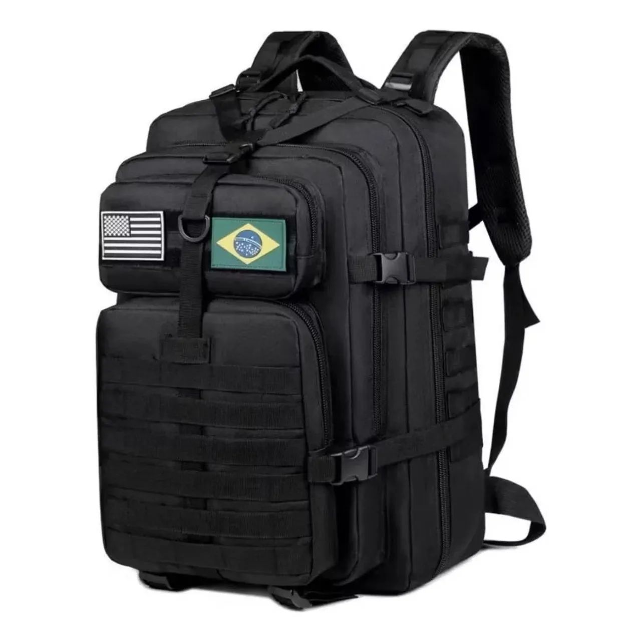 Mochila Tática Militar 50L Impermeável - A Pronta Entrega - Foto 4