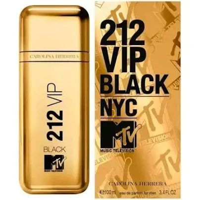 Perfume 212 VIP Black MTV Carolina Herrera