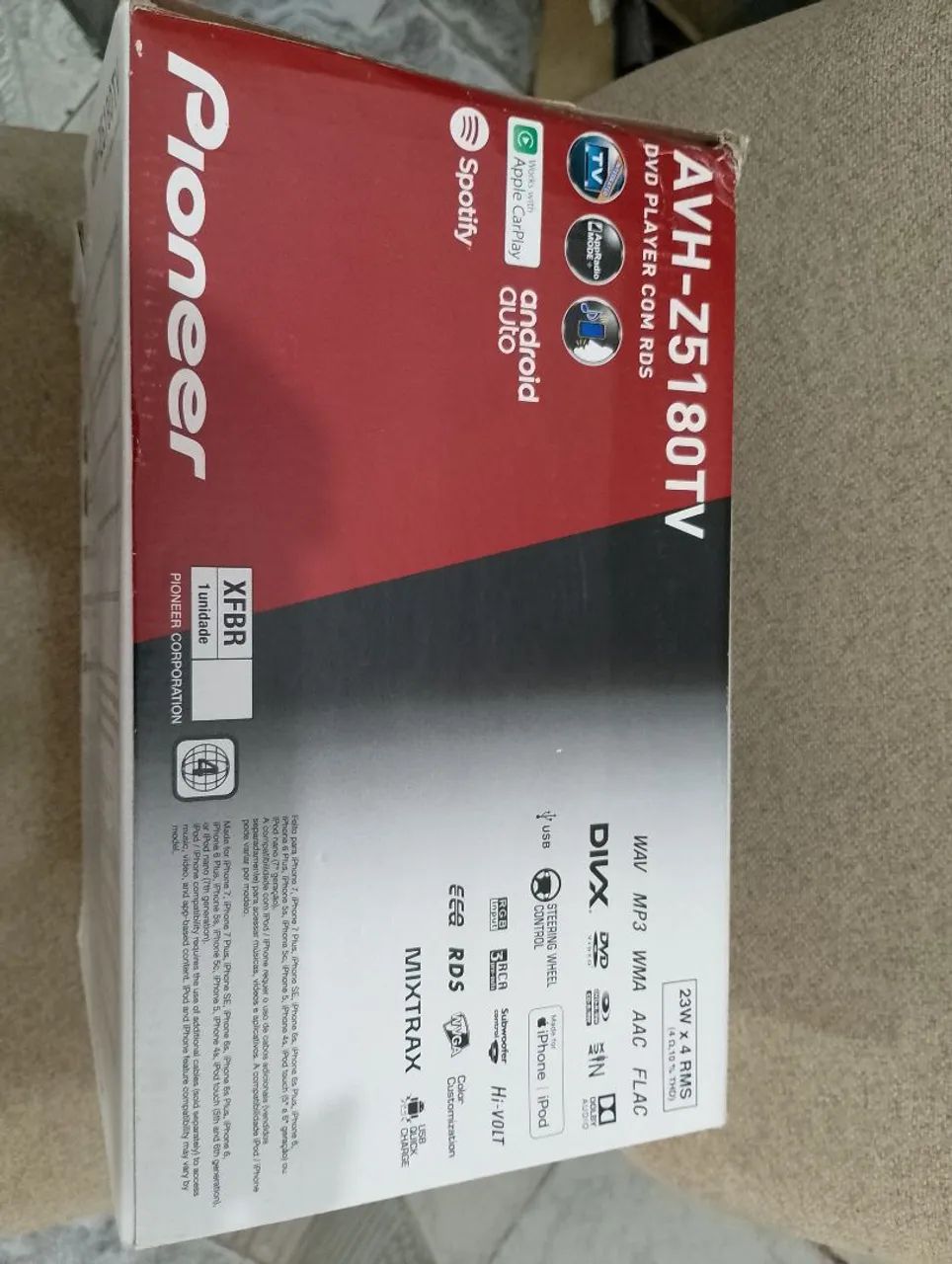 DVD Player Pioneer AVH-Z5180TV - Foto 2