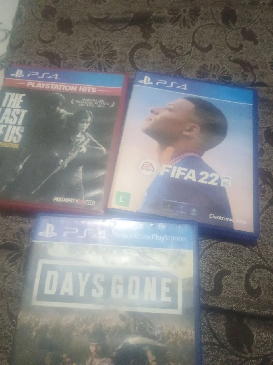 Jogos PS4: The Last of Us, FIFA 22