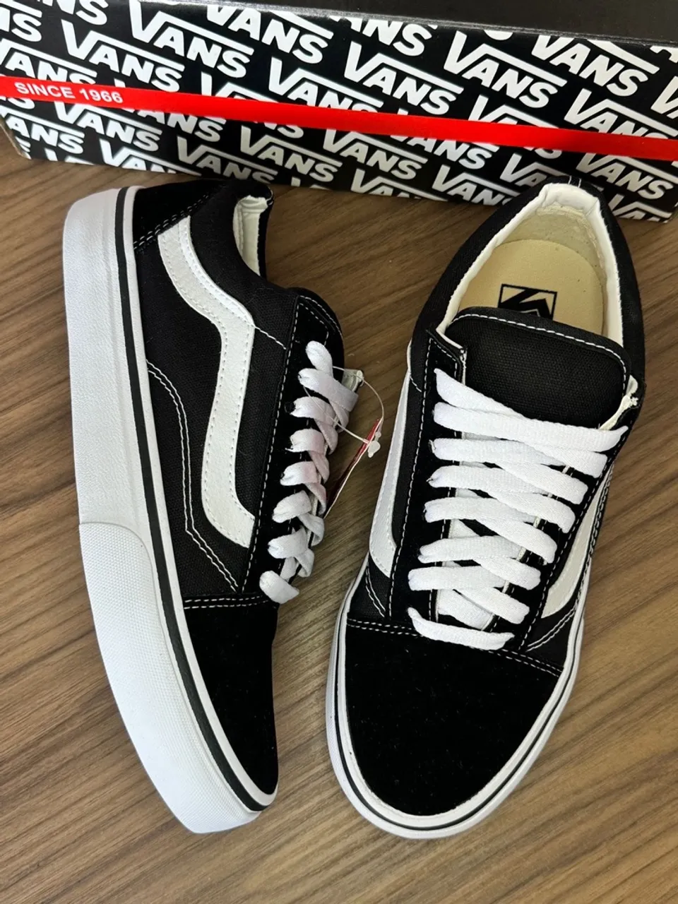 Tênis Old Skool Black White Vans