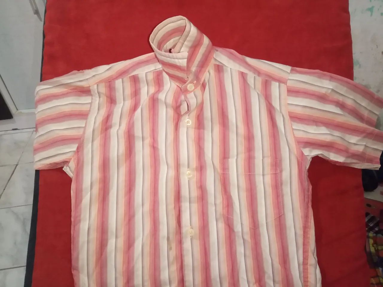Camisa listrada infantil para são João  - Foto 3