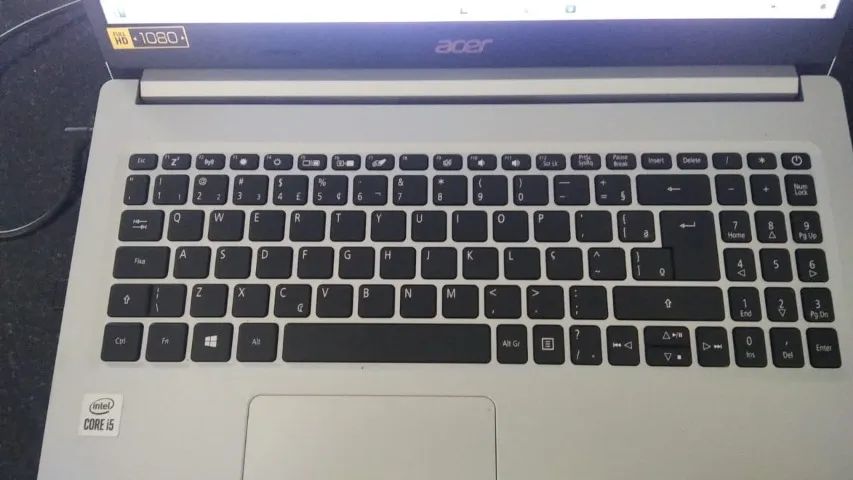 Notebook Aspire 5 A515-54 Core i5 1021U  Tel 15.P Ssd M2 256Gb Semi Novo na caixa c/ Nota - Foto 4