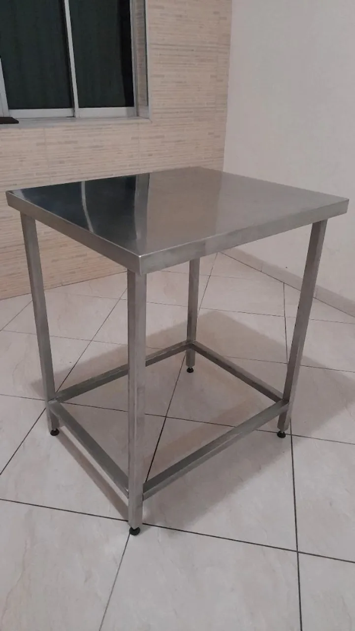 Mesa inox 304 - alta qualidade e resistência