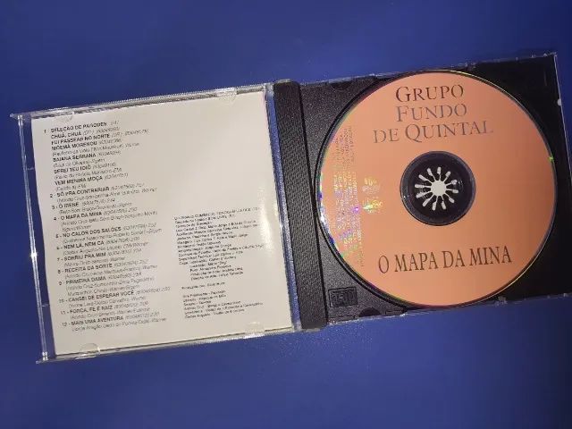 CD Original Fundo de Quintal o Mapa da Mina, Usado Otimo Estado de Conservação - Foto 4