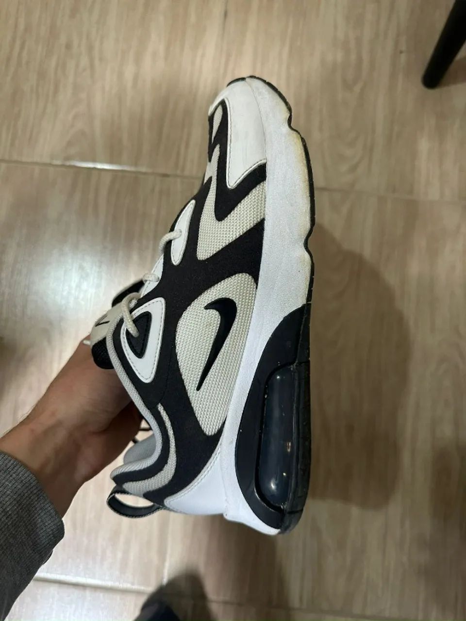 Nike Air Max 200 black e white (preto e branco) - Foto 3