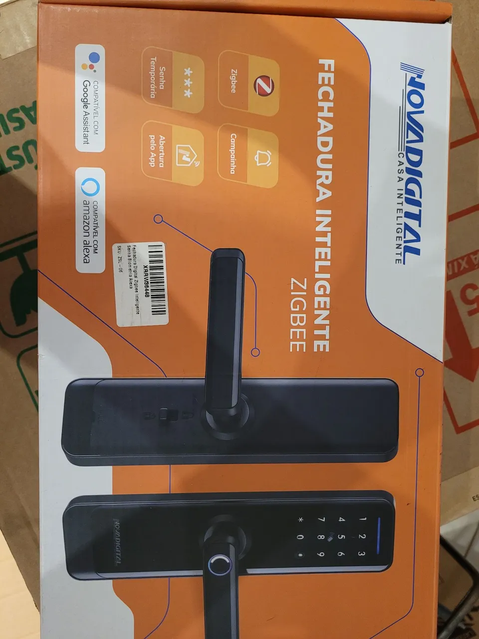 Fechadura Inteligente Zigbee Nova Digital