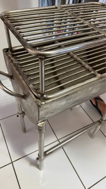 Churrasqueira em aço inox  - Foto 4
