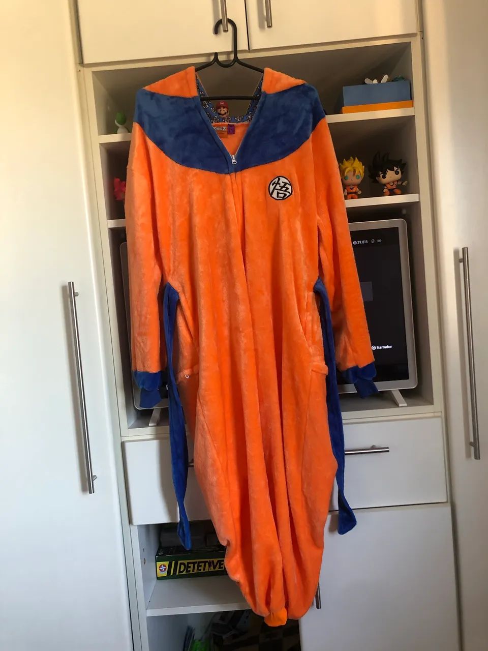 Pijama macacão Goku longo - Foto 3