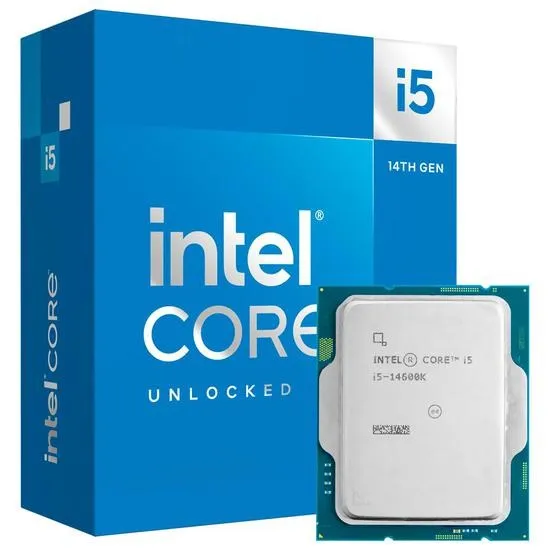 Processador Intel Core i5 14600K, 5.3 GHz Max Turbo, 14 Núcleos, 20 Threads, LGA 1700