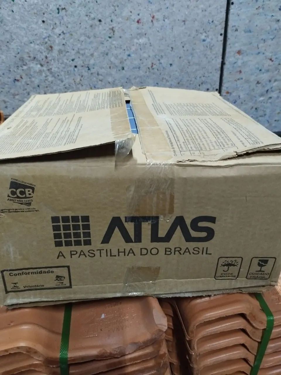 Pastilhas azul piscina Atlas. Caixa nova. - Foto 2