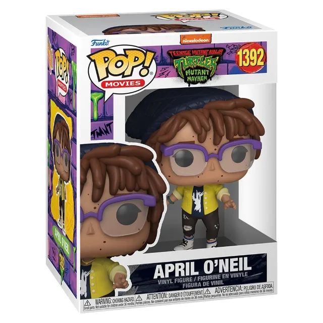 Funko Pop Teenage Mutant Ninja Turtles April O'Neil 1392 Novo Original