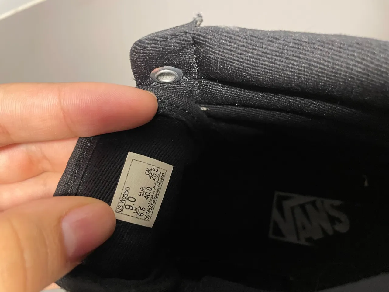 Tênis Vans Feminino Preto - 38 BR