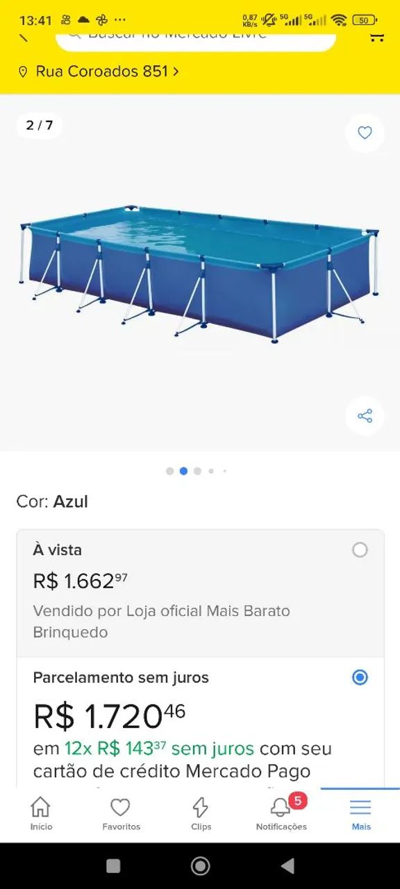 Piscina 7600 litros  - Foto 2