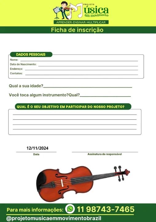 Aulas de violino 