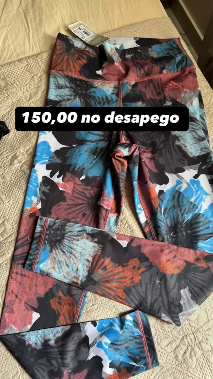 Baixei o preco!!!! Legging Adidas Floral nova!