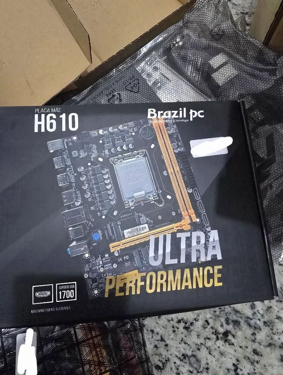 Placa mae h610 Brasil pc