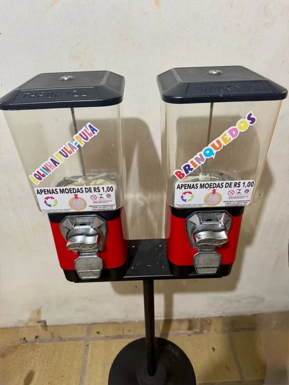 Máquinas de Brinquedos/Bolinhas Pula-Pula - Foto 2