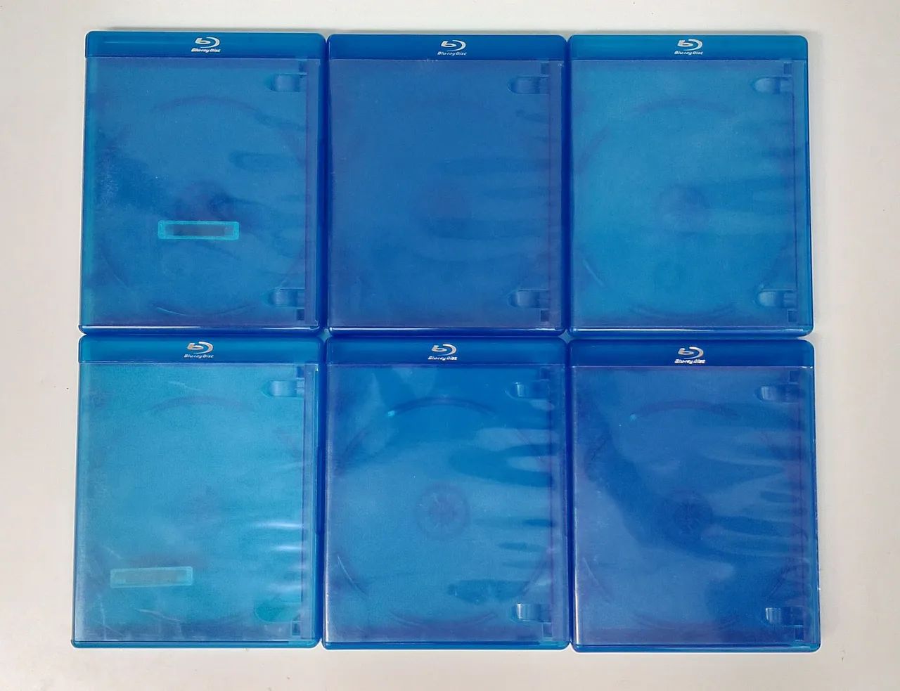 Box Blu-Ray e DVD ( Vazias)