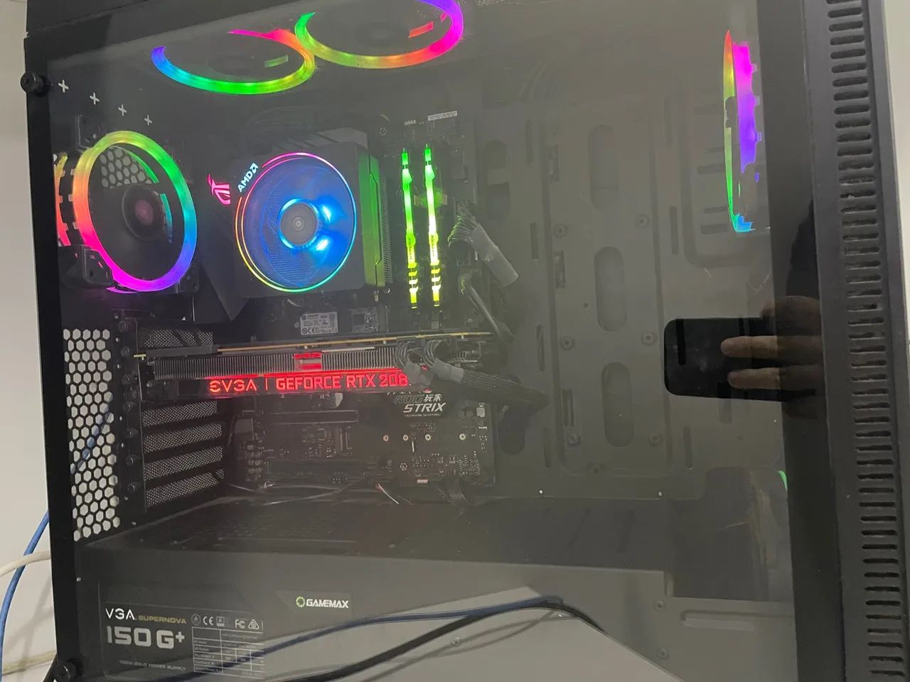 PC Gamer Completo com RTX 2080, Ryzen 7 3700x, 16Gb de RAM