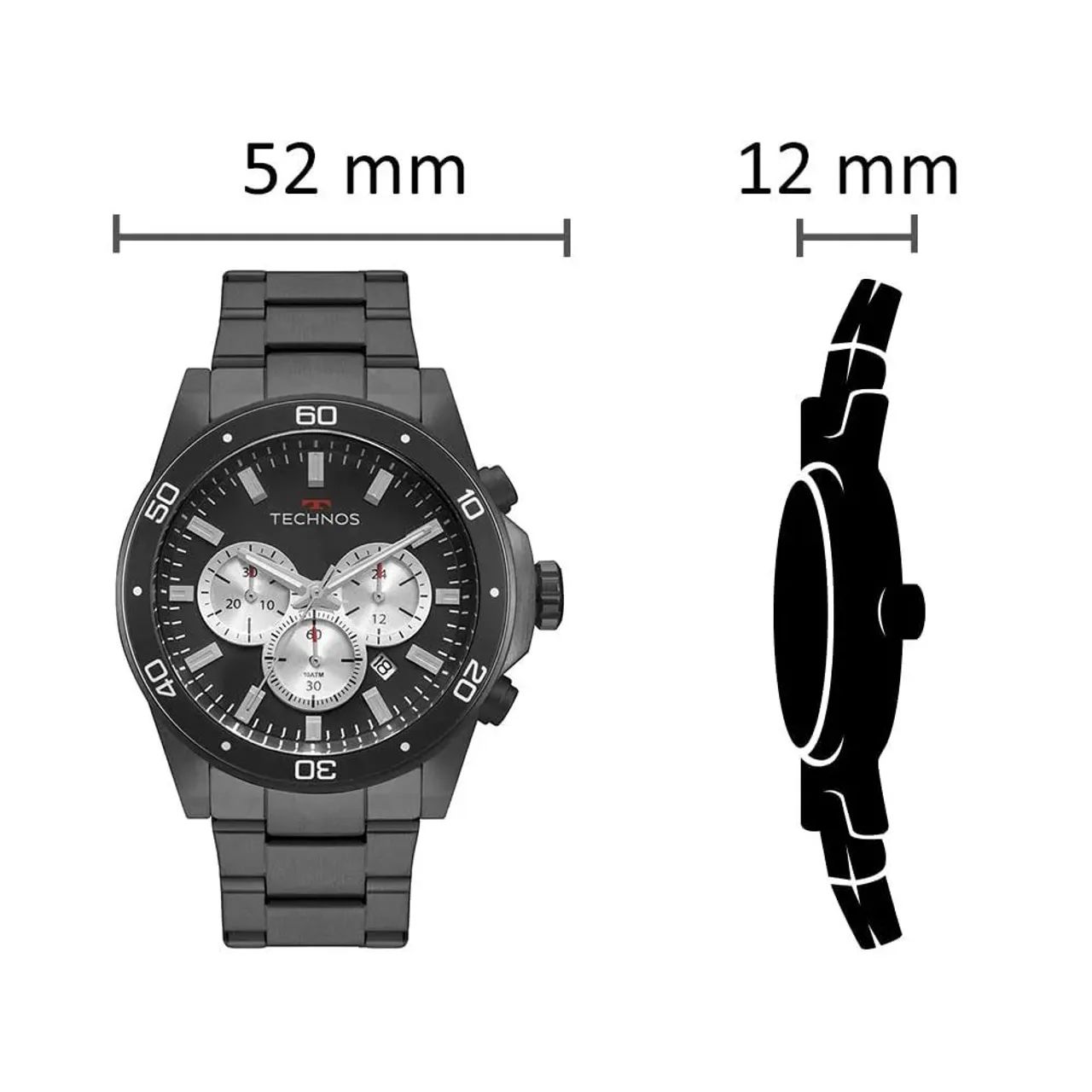 Relógio Technos Skymaster Masculino - Foto 5