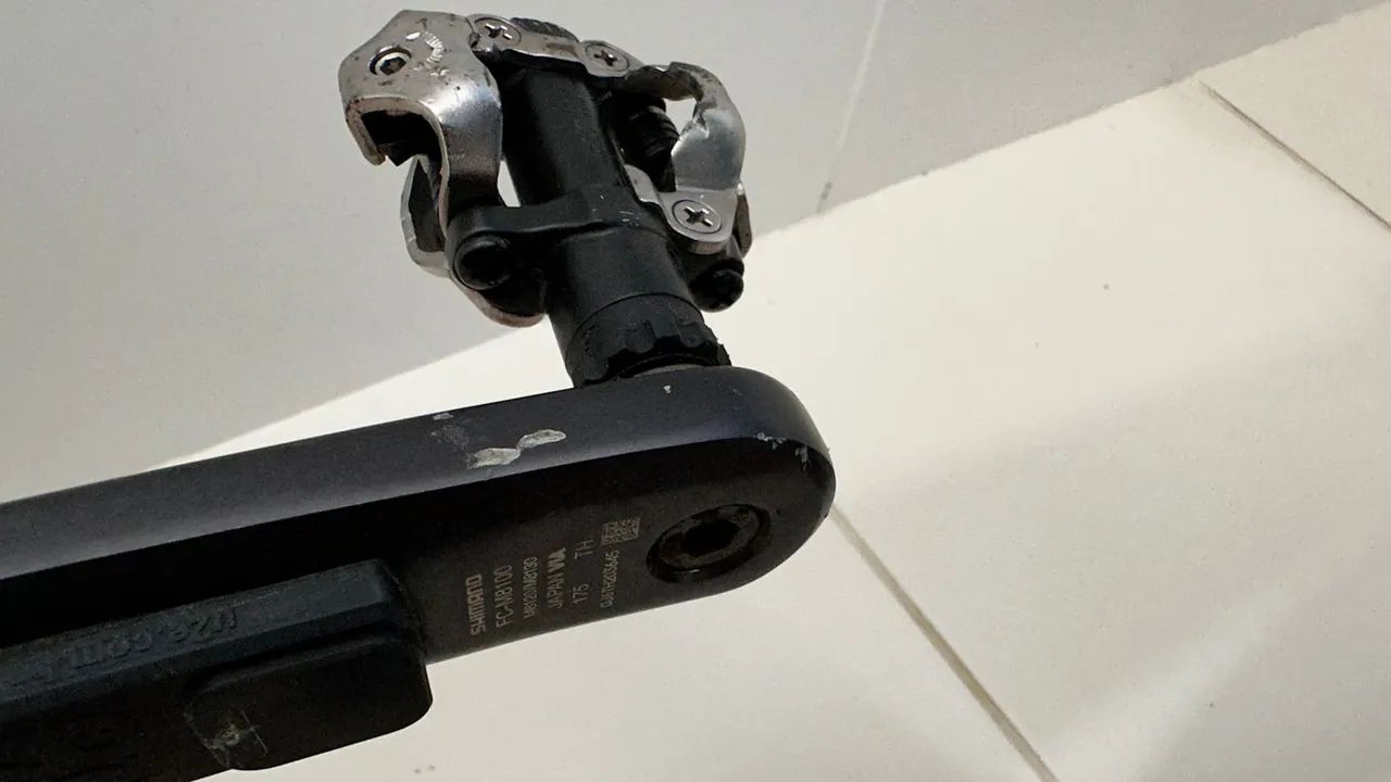Pedivela Shimano Deore XT com powermeter 2Ue - Foto 4