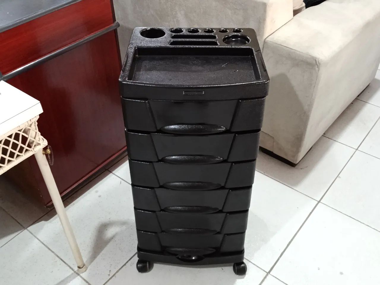 Carrinho Auxiliar de Salão de beleza 