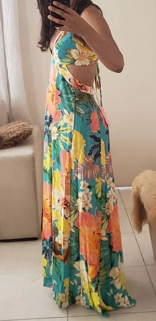 Vestido longo Farm - Foto 5