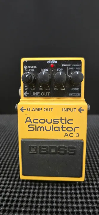 Pedal Boss AC-3 Acoustic Simulator Made in Japan (aceito trocas
