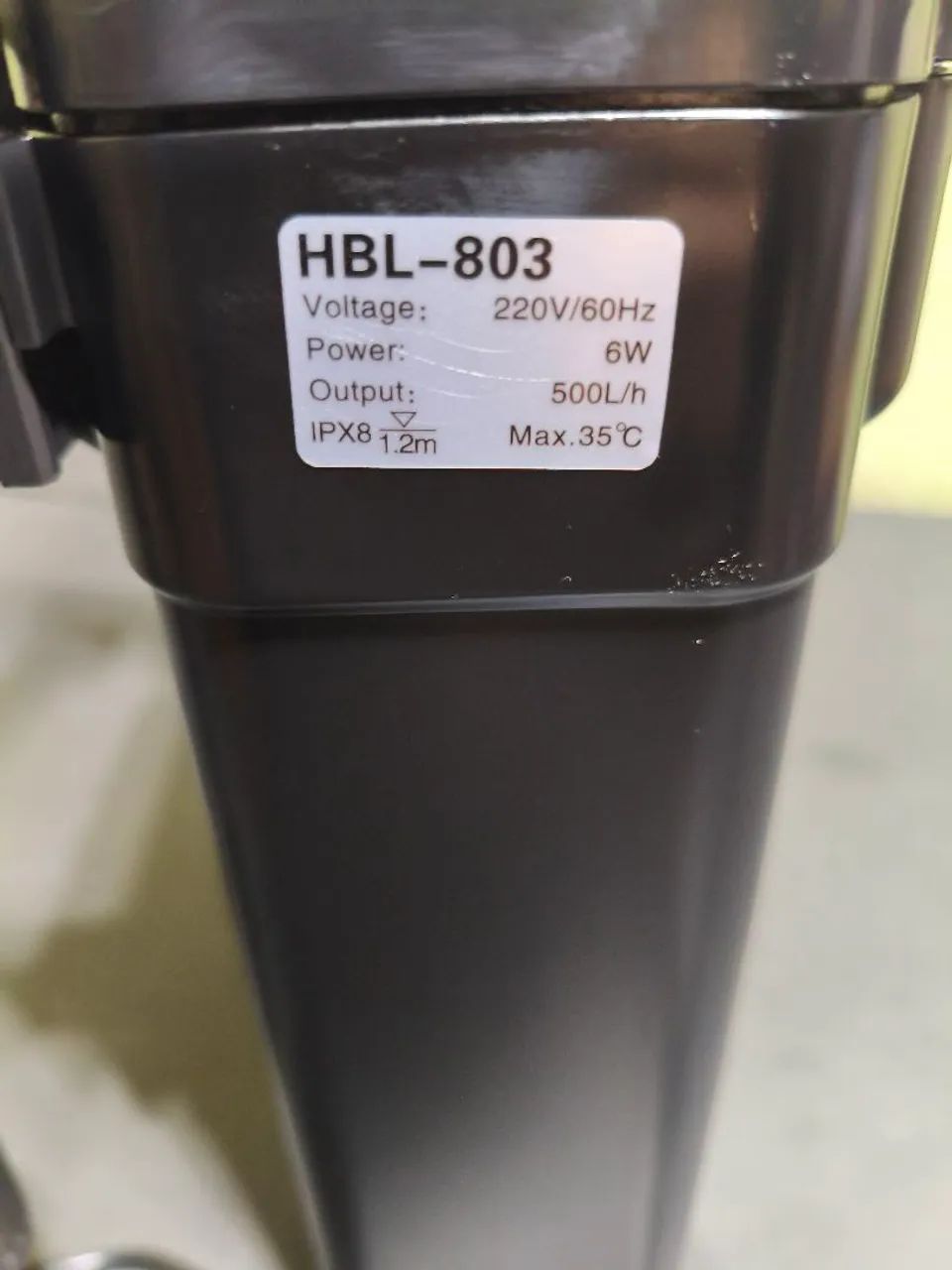 Filtro Canister Hang On HBL-803 Para Aquários Até 150L - 220v, Pouco USo. - Foto 3