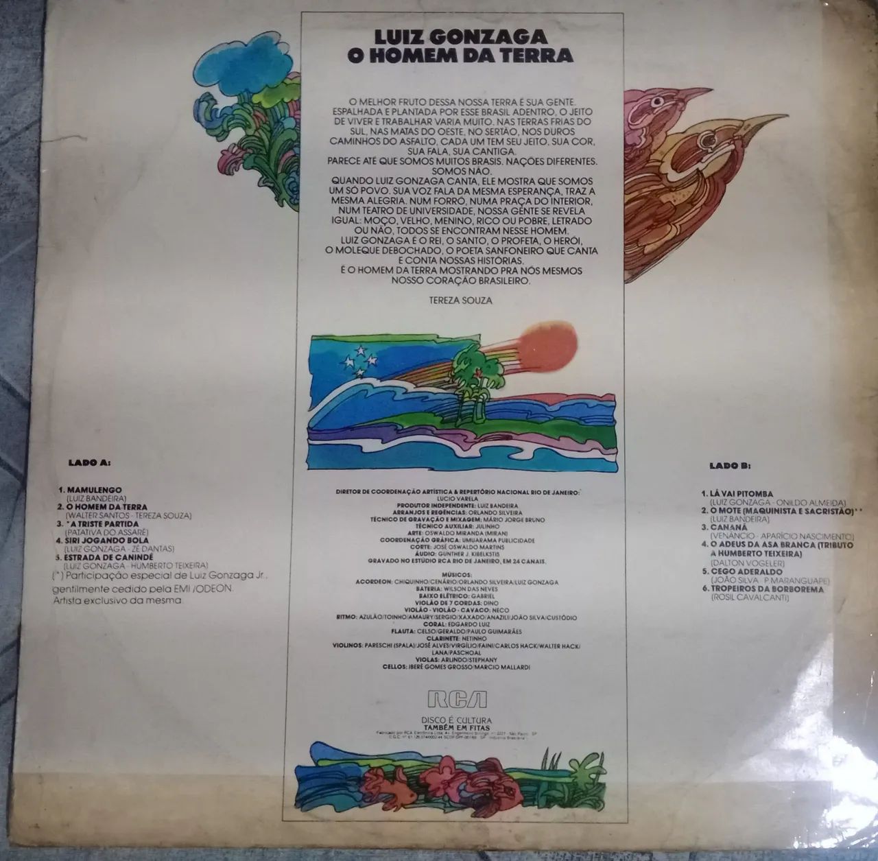 LP Luiz Gonzaga O Homem da Terra  - Foto 2