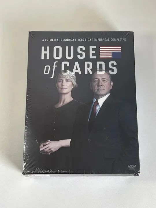 House of Cards - 1ª, 2ª e 3ª Temporadas Completas - DVD