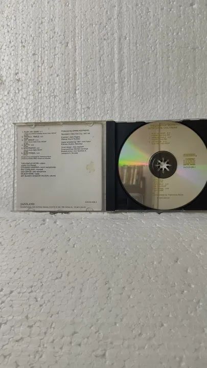 Thelonious Monk with John Coltrane - Jazzland - CD - Foto 2