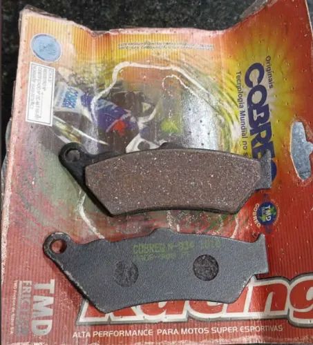 Jogo pastilha dianteira xt660R Cobreq N-934