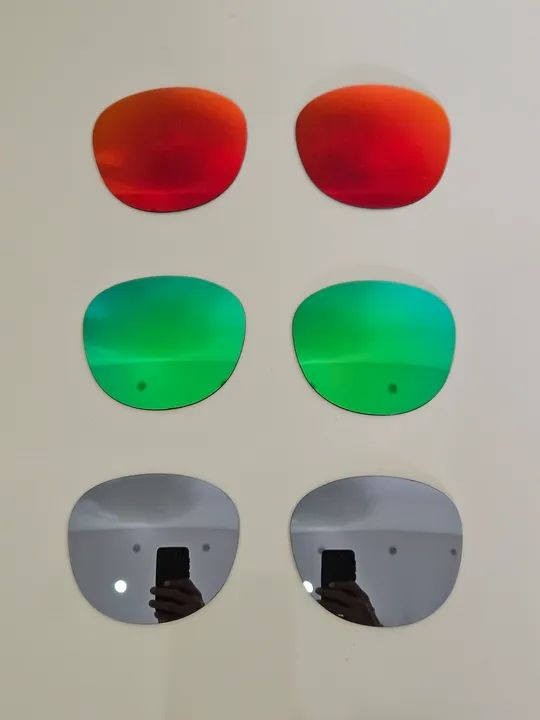 3 pares de lentes polarizadas Oakley Latch