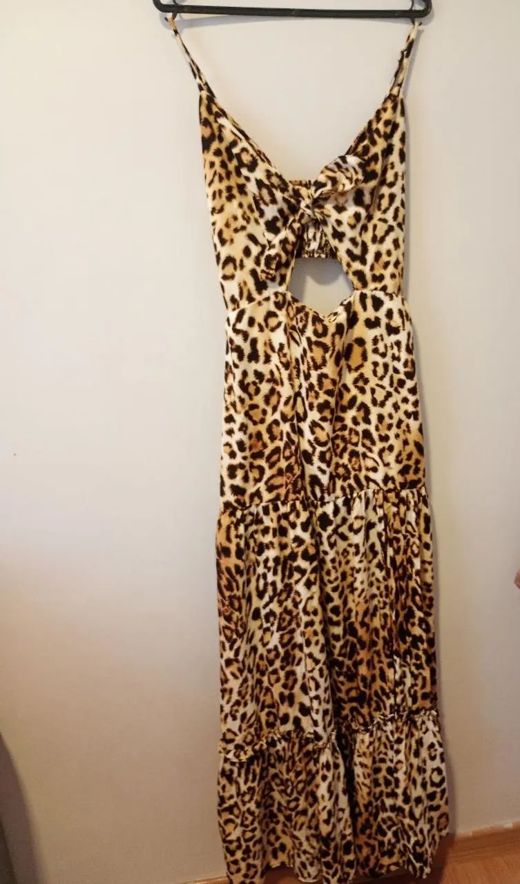 Vestido longo onça Roupas Vila Rica, Jaboatão dos Guararapes