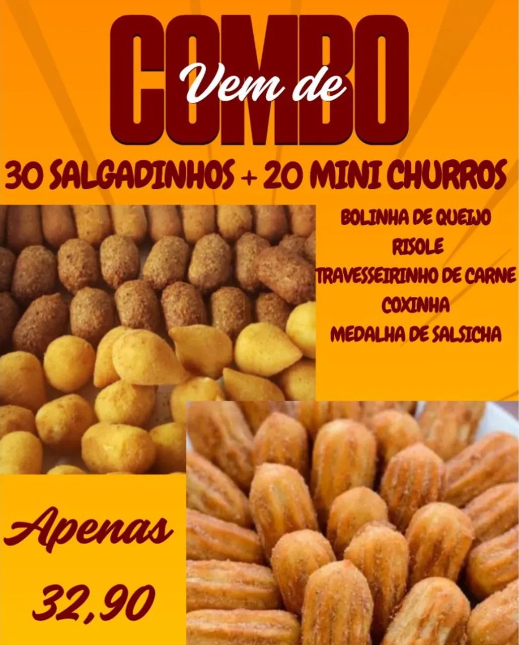 Salgadinhos para festas 