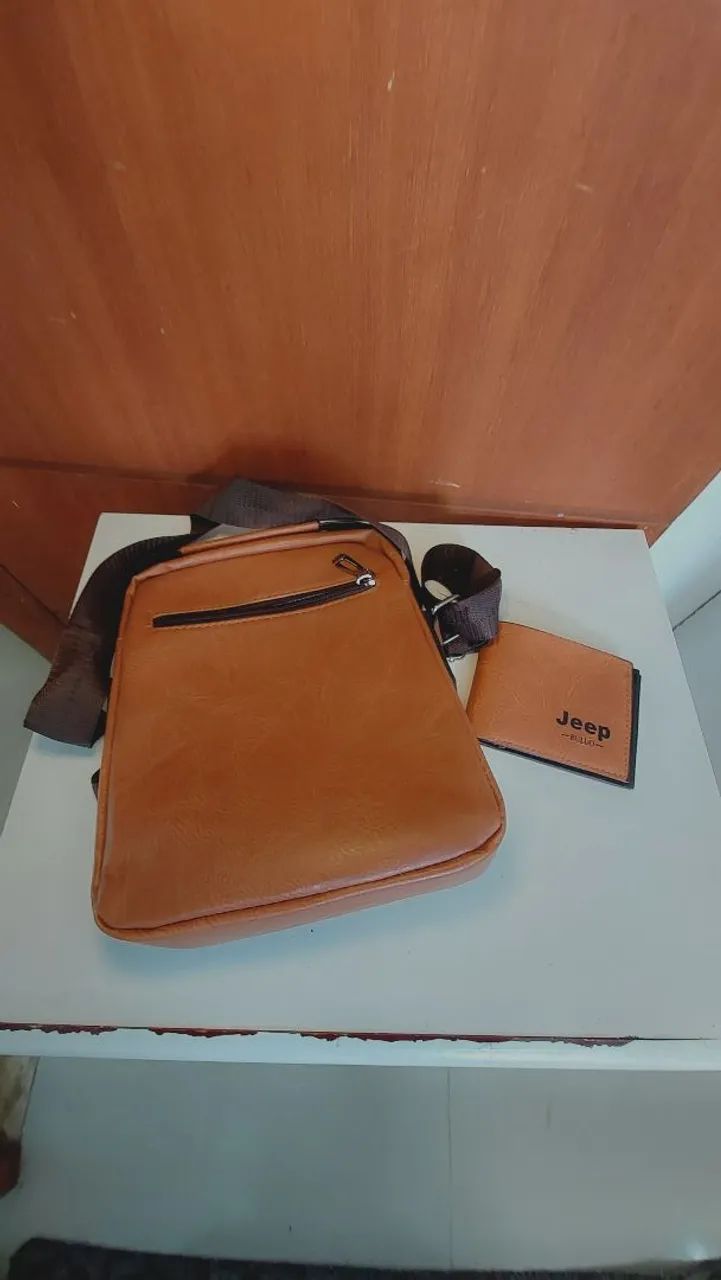 BOLSA DE OMBRO E CARTEIRA - JEEP  - Foto 3