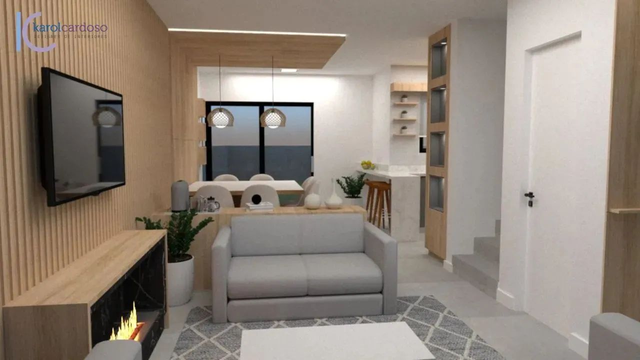Casa para venda com 100 metros quadrados com 3 quartos - Foto 4